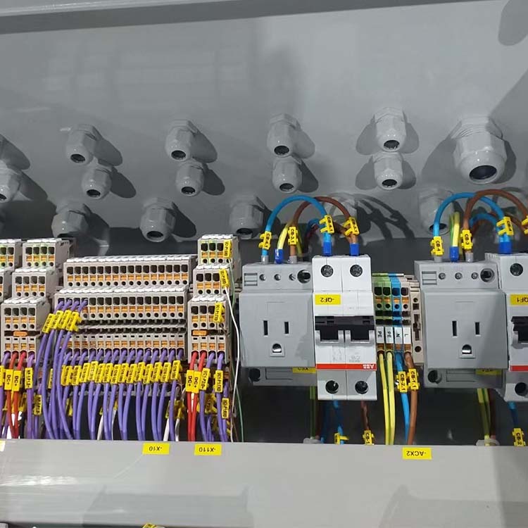 Shouke assembles and wires electrical control cabinets